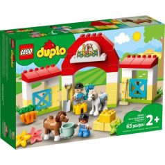 LEGO DUPLO Lóistálló és pónigondozás