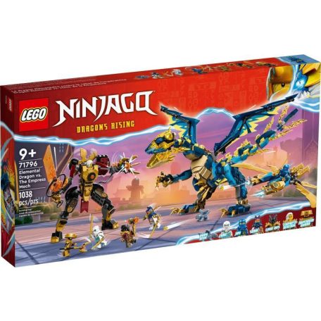 LEGO NINJAGO - Elemi sárkányok vs A császárnő robotja (71796)