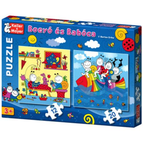 Bogyó és Babóca puzzle – Szivárványhal