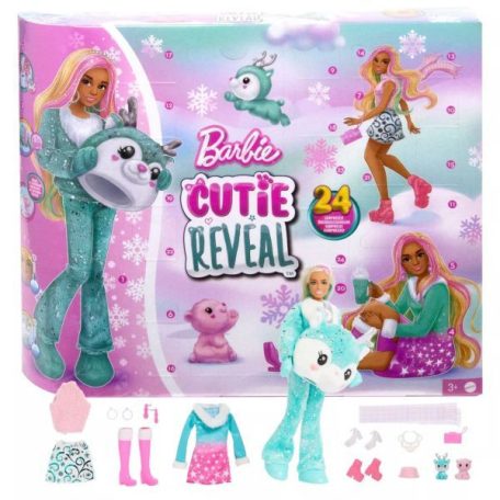 Barbie: Cutie Reveal adventi naptár